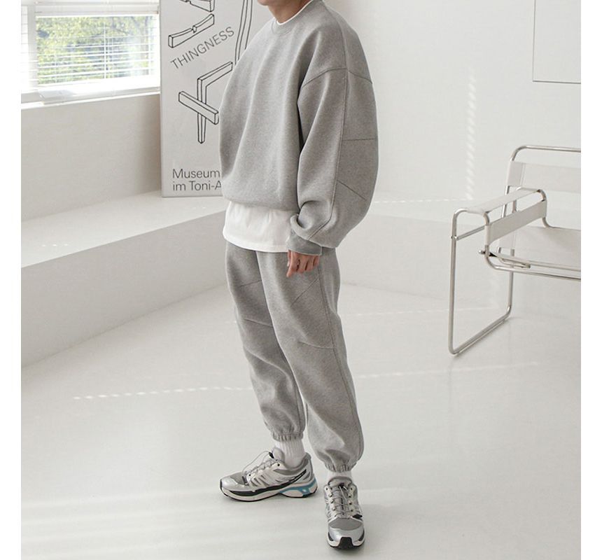Okwano - Sweatshirt met ronde hals en elastische taille