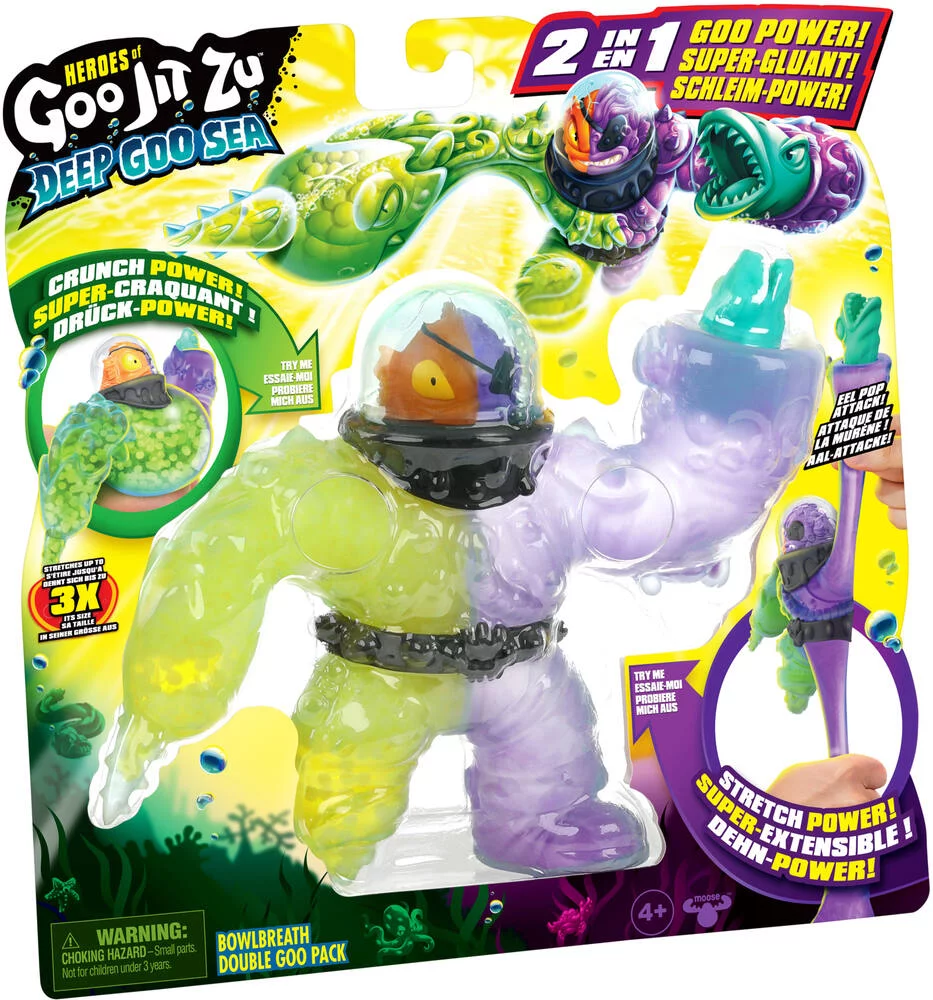 GOO JIT ZU - FIGURINE DOUBLE BOWLBREATH -  16,5 CM