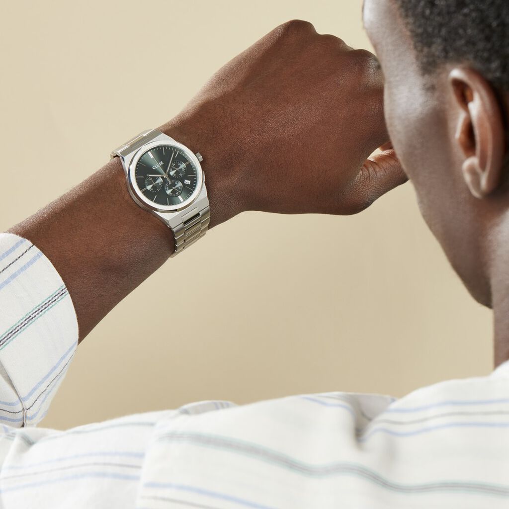 Montre Cluse Vigoureux Chrono Vert
