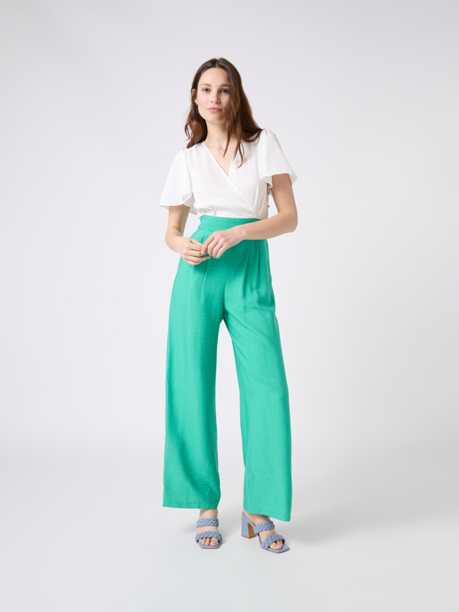 Combinaison pantalon bicolore