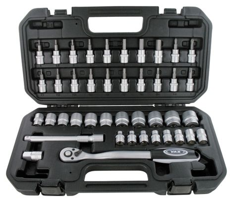 Jeu de clés à cliquet Professionnel VAR de 42 pieces