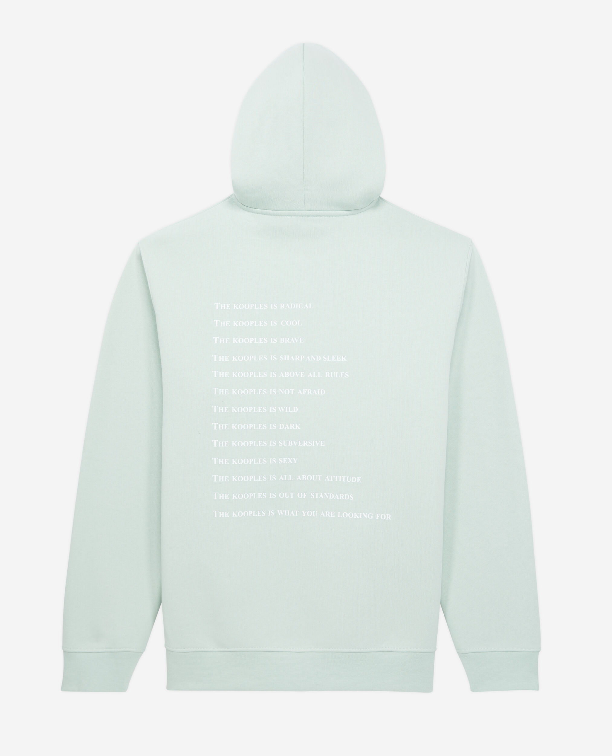 Sweatshirt à capuche What is vert