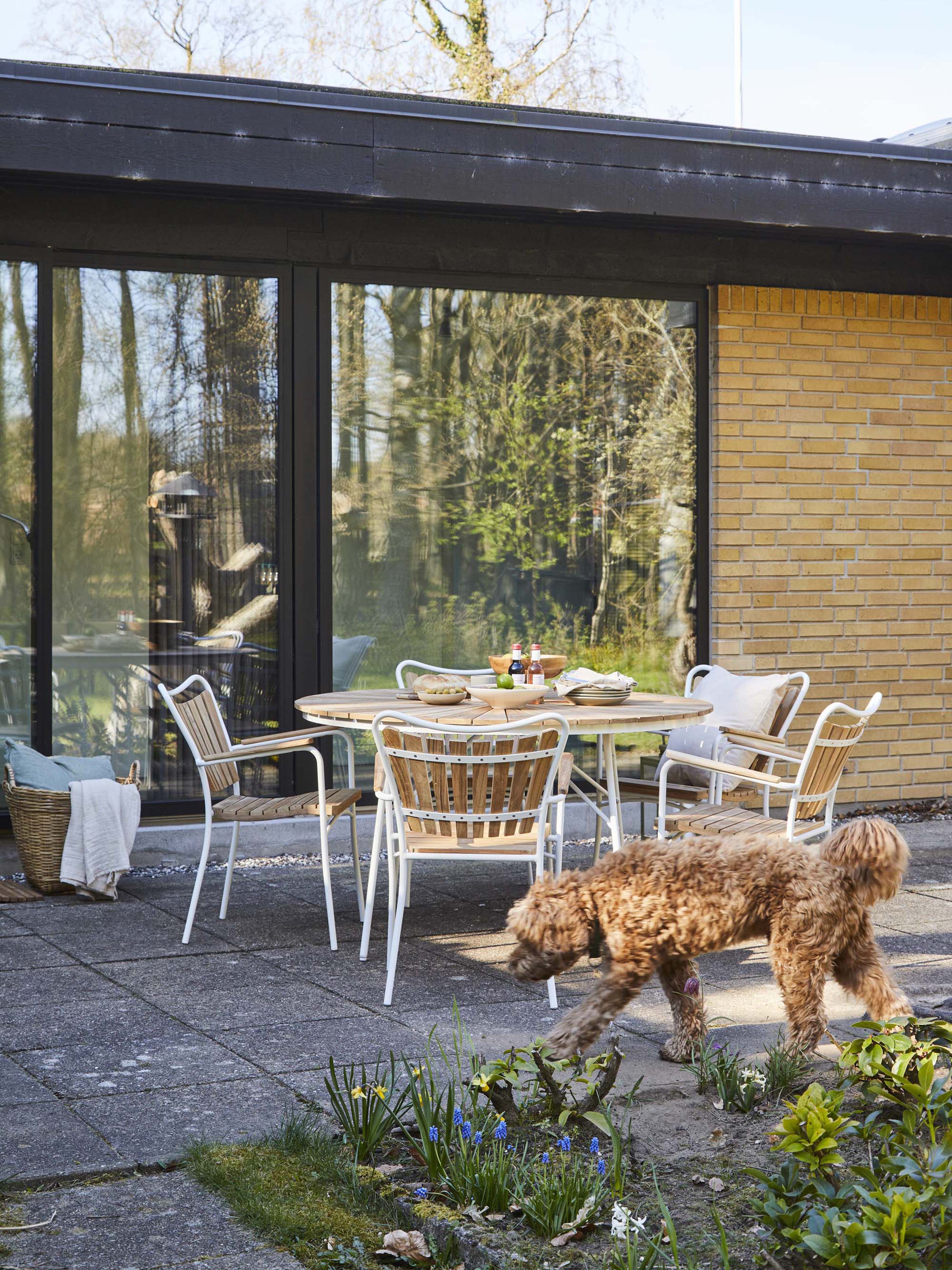 Tuinstoelen Ellen van teakhout, 2 stuks