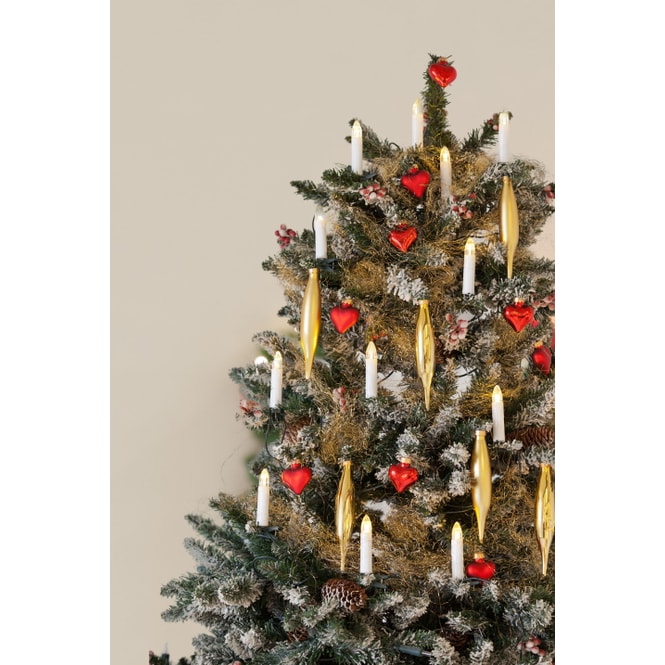 20er LED-Lichterkette - Kerzen - ca. 625 cm