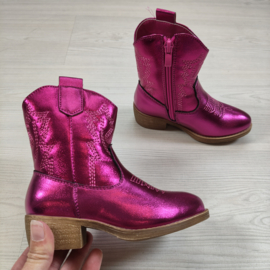 Cowboy boots - fuchsia