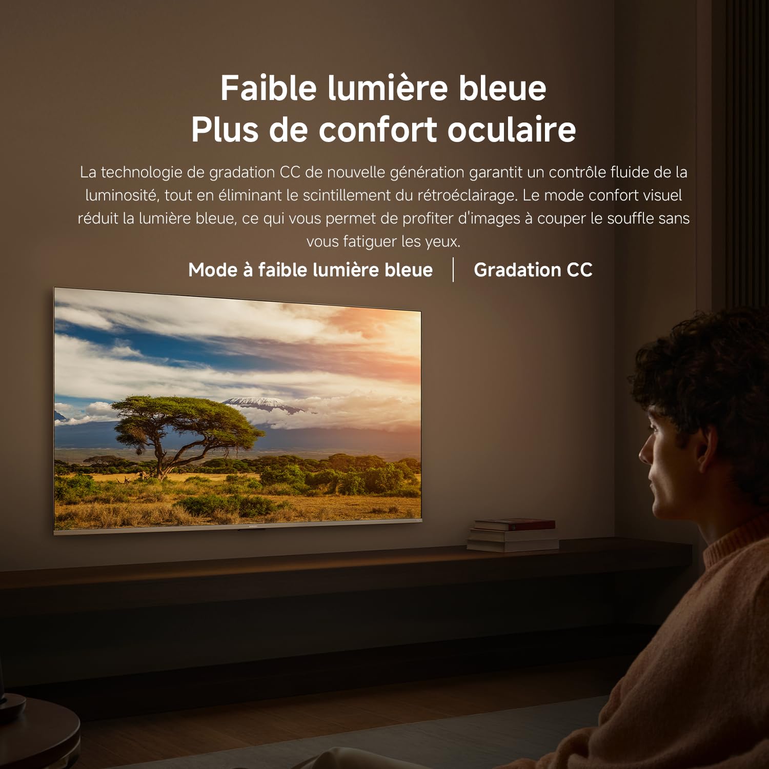 XIAOMI TV F Pro 50, 127 cm (50 Pouces), 4K UHD QLED, Smart TV, Fire TV, Contrôle Vocal Alexa, HDR10, Mode Game Boost 120Hz, MEMC, 2Go+32Go, Compatible