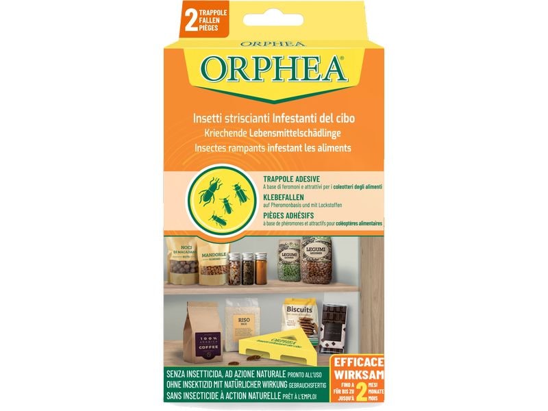 Orphea Insektenfalle Kriechende Insekten 2 Stück Ungezieferschutz für den Innen- und Aussenbereich