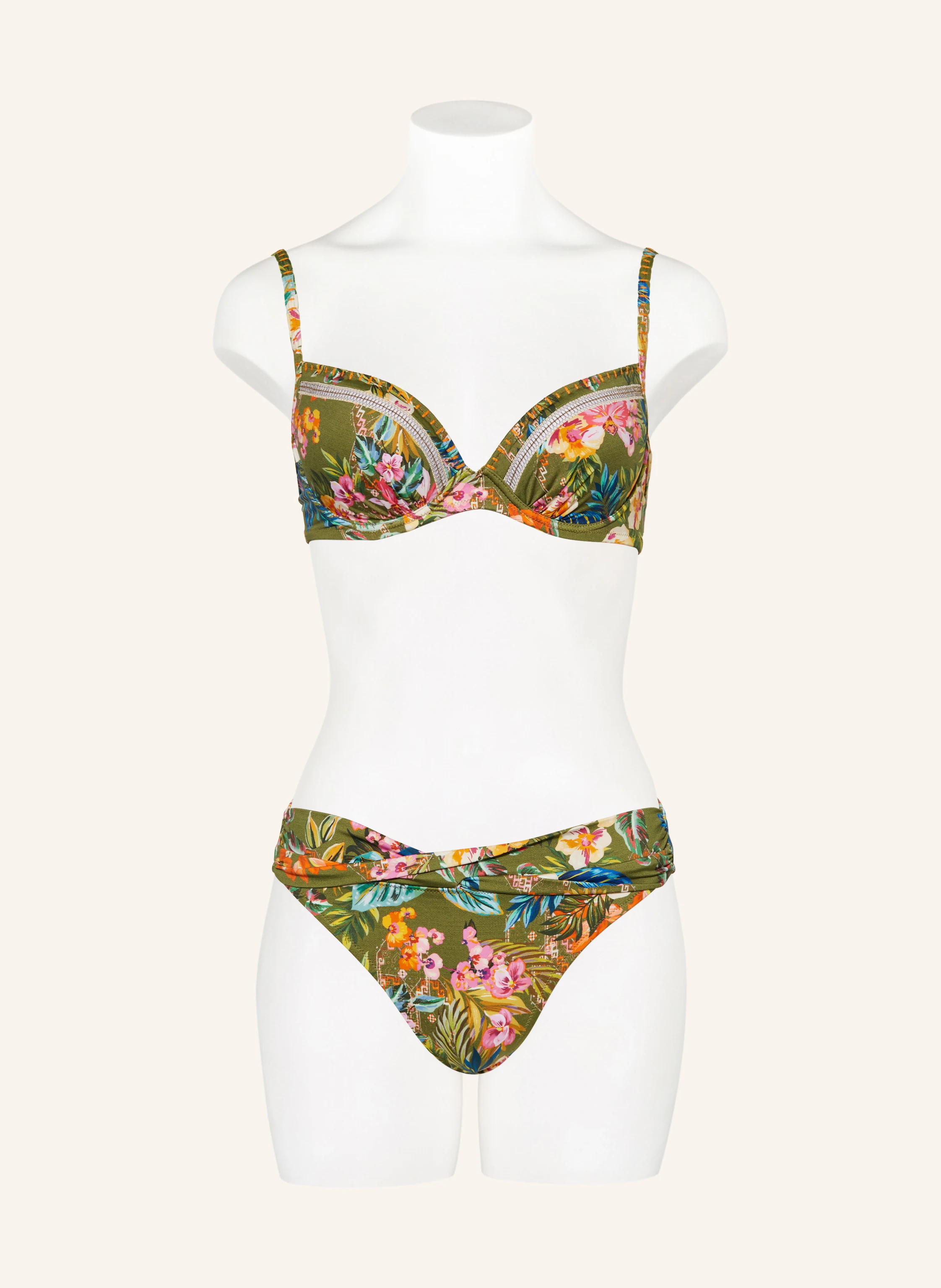 watercult Basic-Bikini-Hose SUNSET FLORALS
