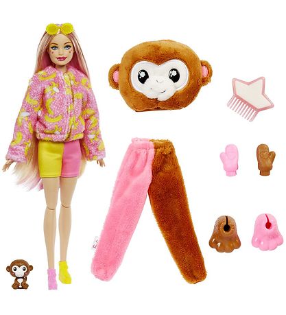 Barbie Puppe - Cutie Enthüllung - Jungle - Affe