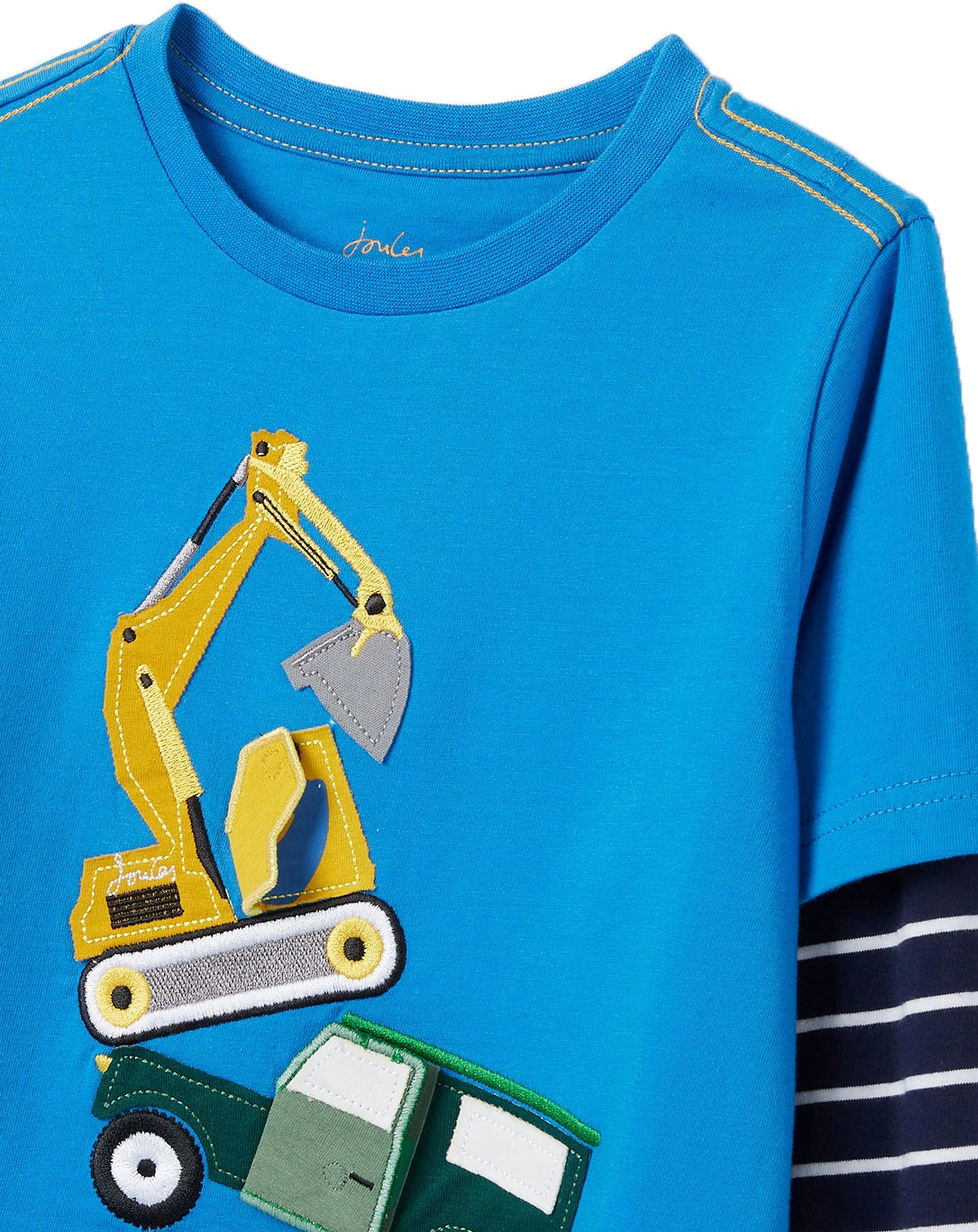 Langarmshirt CHOMP VEHICLES in blau