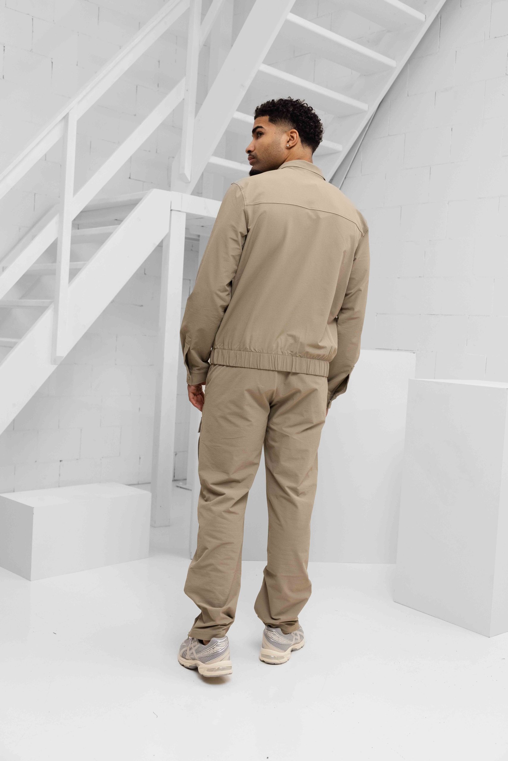 Off The Pitch Utility Maze Set Heren Beige