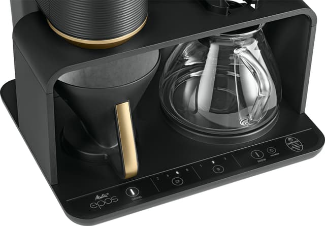 Melitta EPOS kaffemaskine MEL22212 (sort/guld)