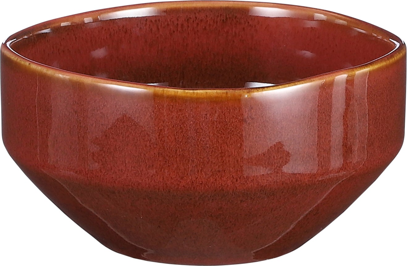 Mica Decorations schaal Rhea bruin D 12,5 H 6,5 cm