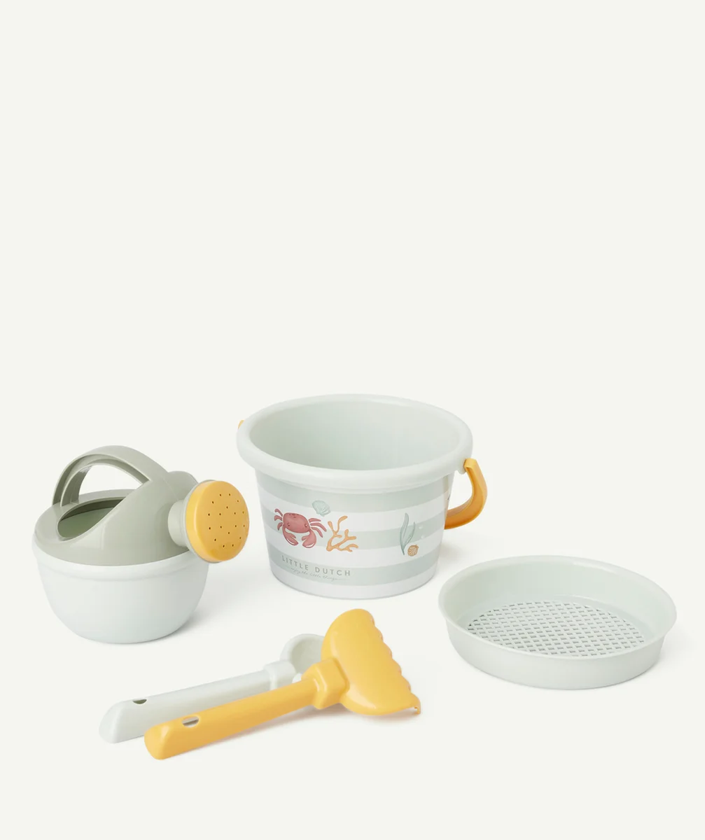 LITTLE DUTCHset de plage fresh vert