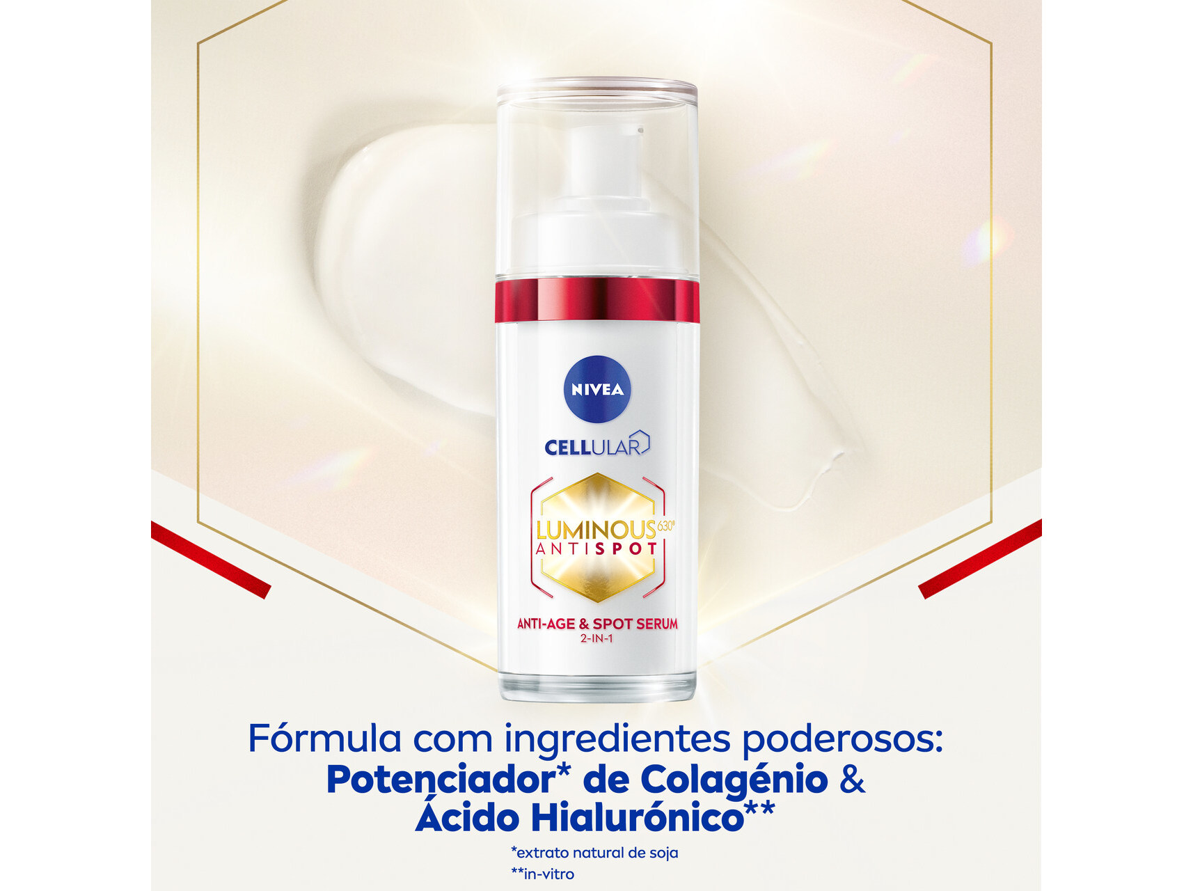SÉRUM ANTI-MANCHAS NIVEA CELLULAR LUMINOUS 2EM1 30ML