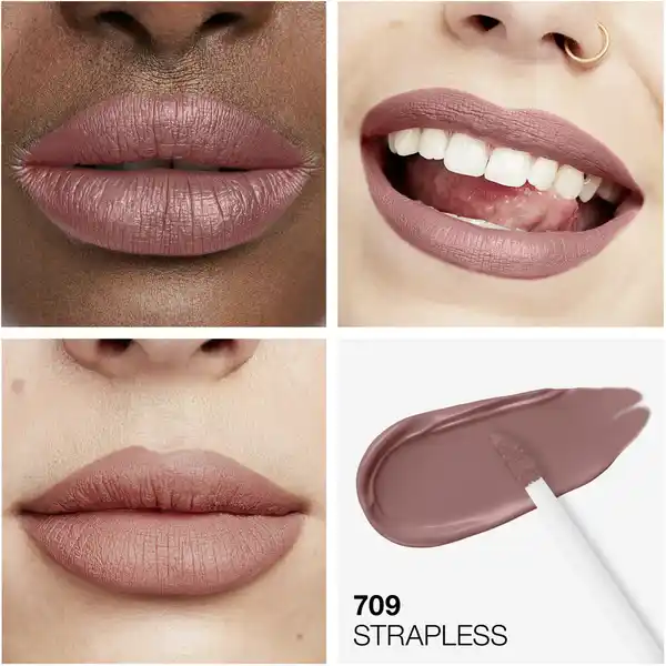 Lasting Perfection Mega Matte Liquid Lip Color, Fb. 709 Strapless