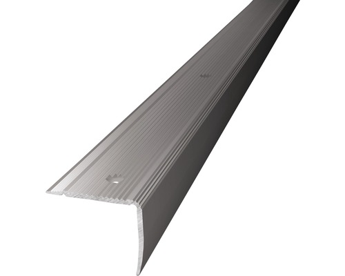 Aluminium zilver geperforeerd traprandprofiel 30 x 20 x 1000 mm