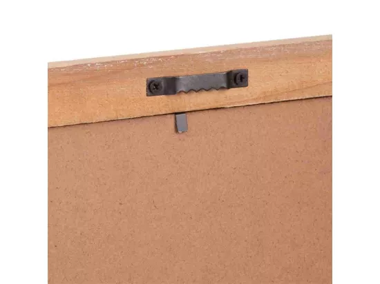 Cadre en bois et tissu