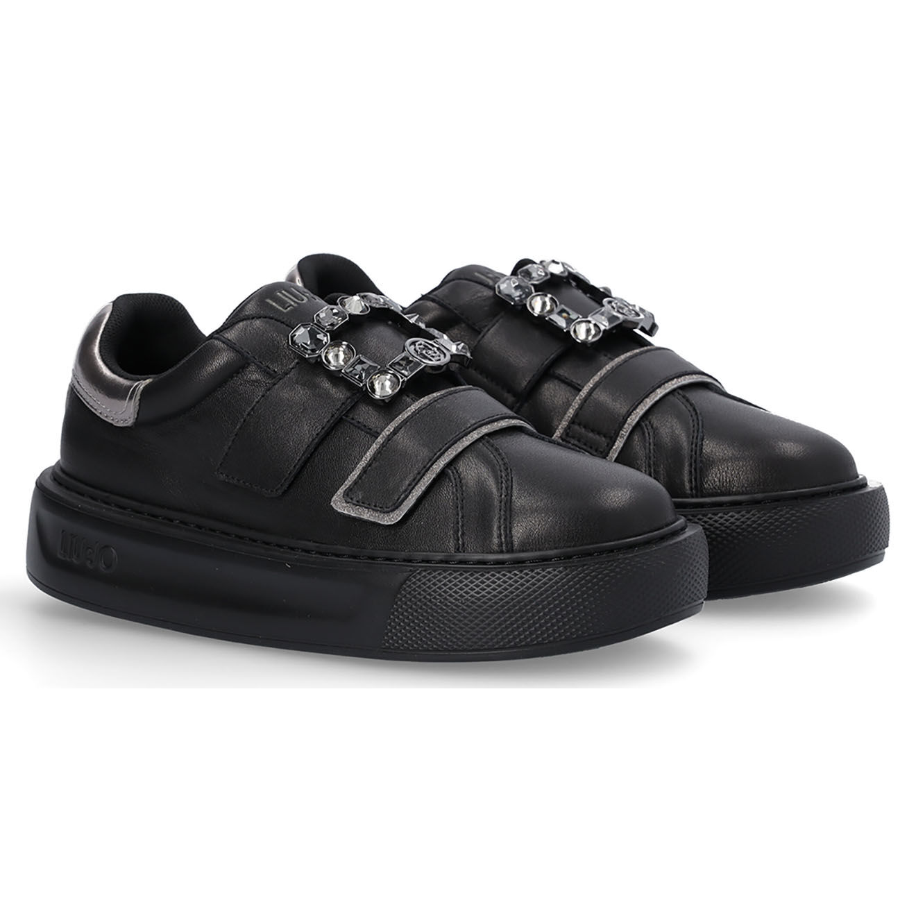 Liu-Jo Sneakers en Cuir Kylie noires