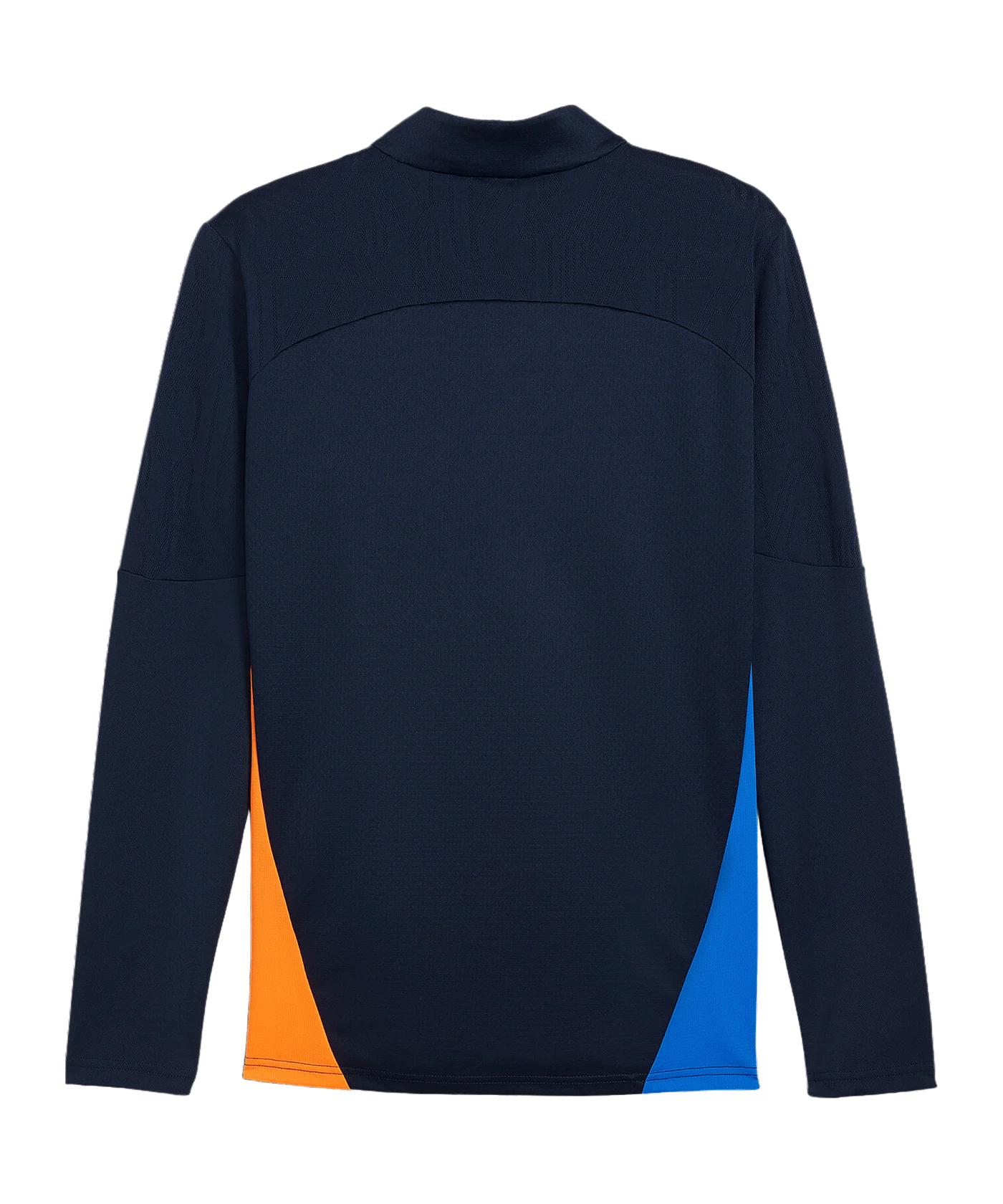 PUMA Olympique Marseille 1/4 Zip Sweatshirt Blau F24