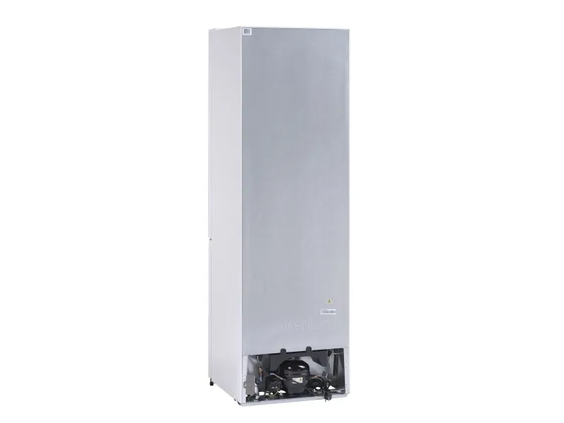 Scandomestic CBF269WE - Køleskab/fryser - bund-fryser - bredde: 55 cm - dybde: 55.8 cm - højde: 180 cm - 269 liter - Klasse E - hvid
