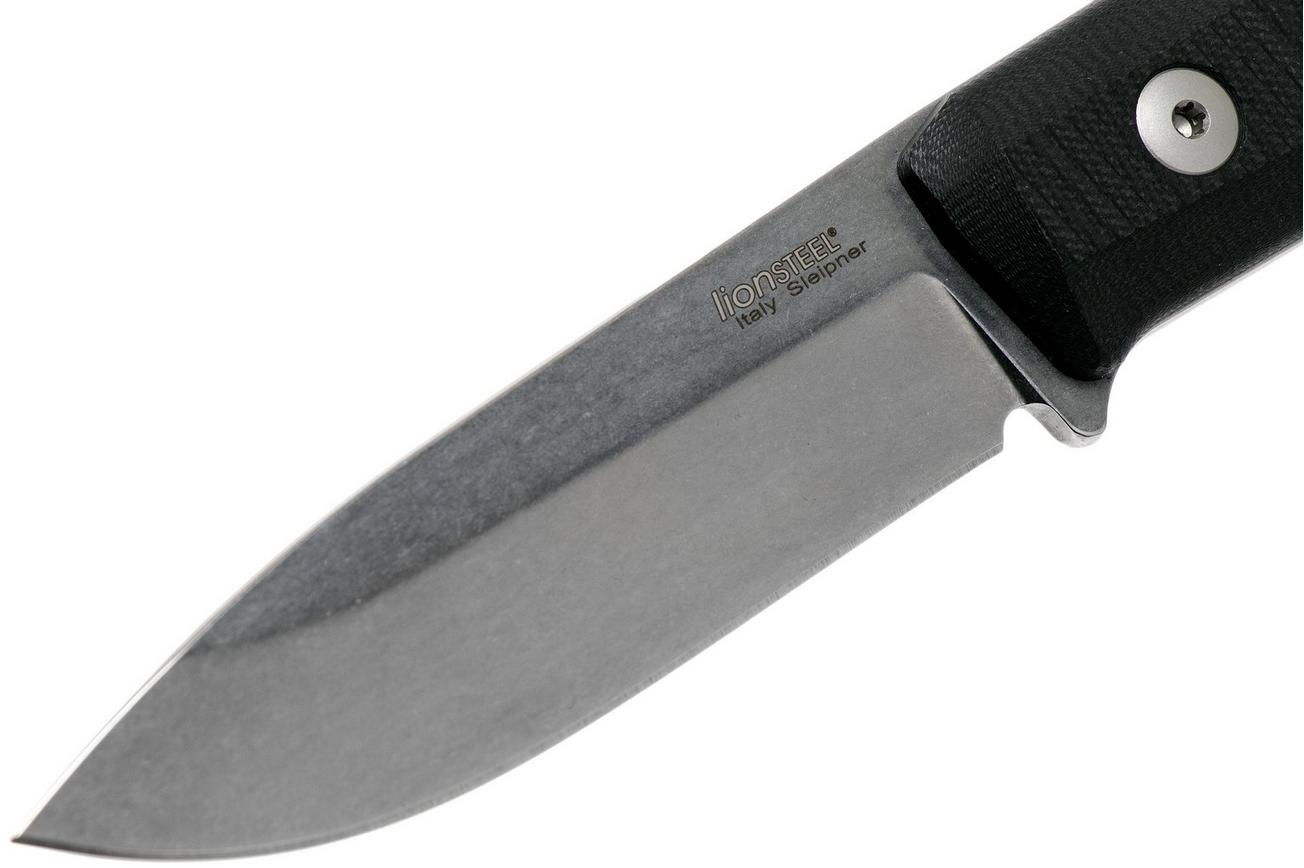 LionSteel B40 black G10 B40-BK bushcraftmes