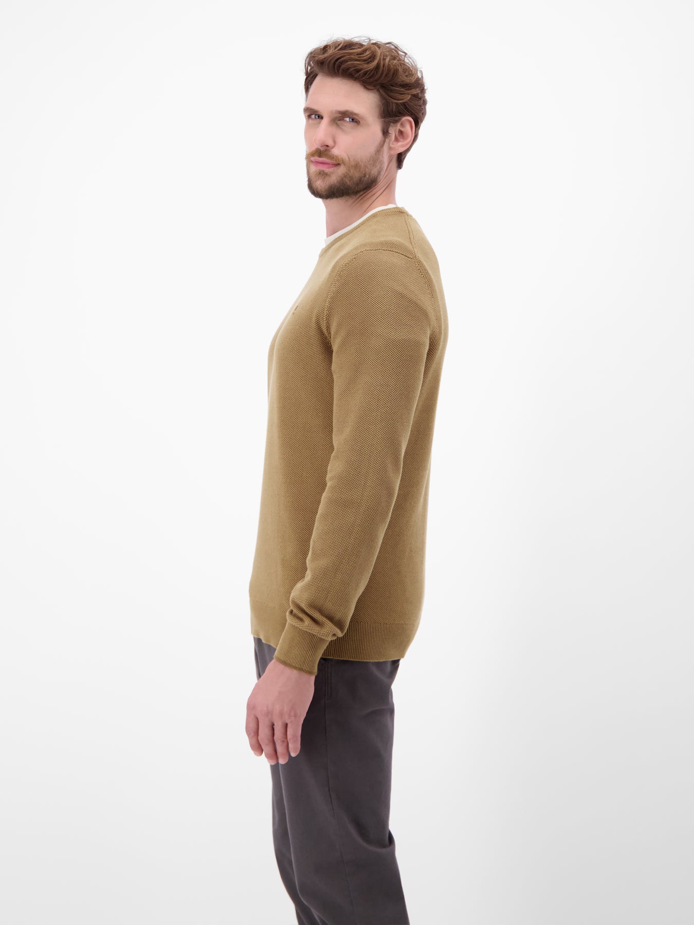 Leichter Herren Strickpullover