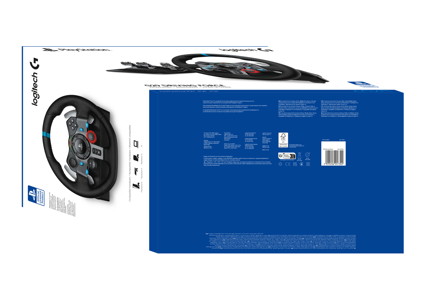 Logitech - G29 Driving Force PS3/PS4/PS5 + Astro A10 Bundle