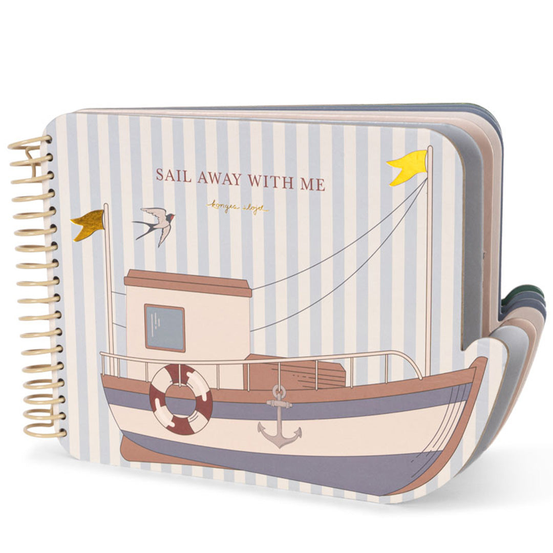 konges sløjd magisch kleurboek rock my boat