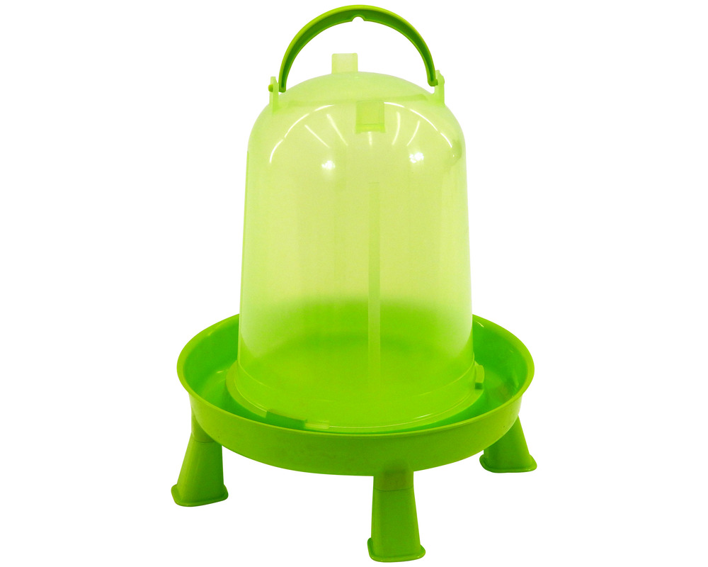 Abreuvoir plastique sur pieds poules, volailles 10 litres