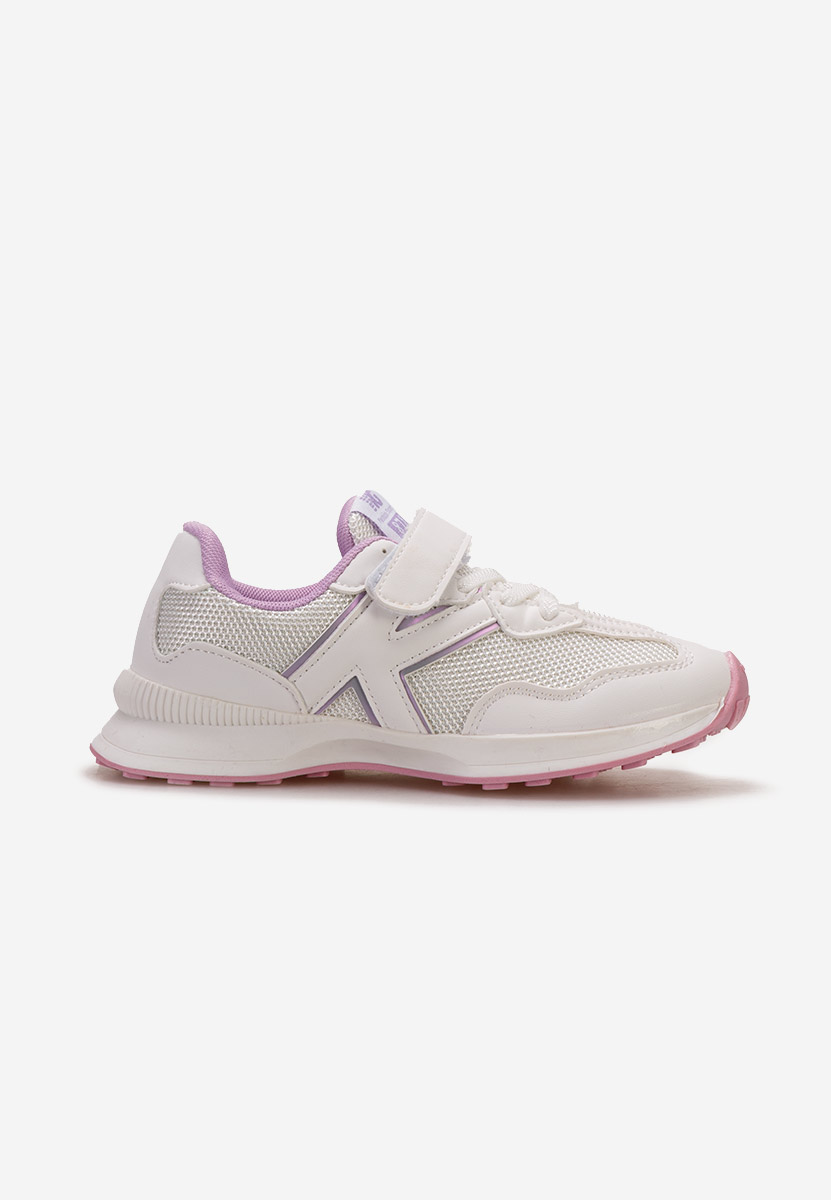 Baskets pour filles blancs Eclipse