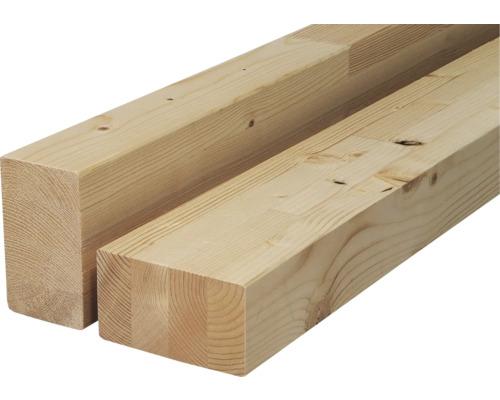 Gelijmd gelamineerd hout 80x120x3000 mm sparrenhout
