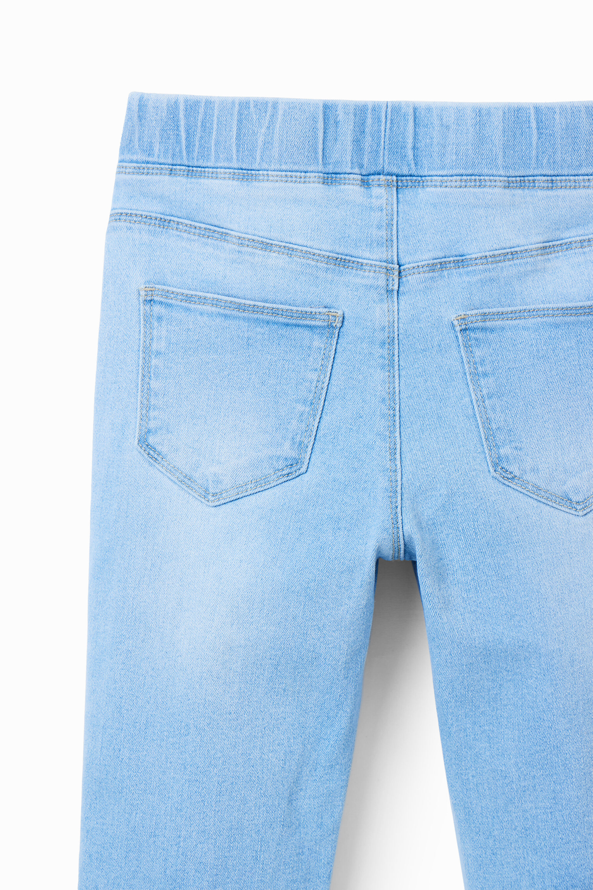 Legging en jean paillettes