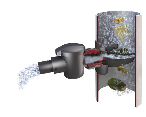 SPEEDY regencollector DN 70-100, grijs