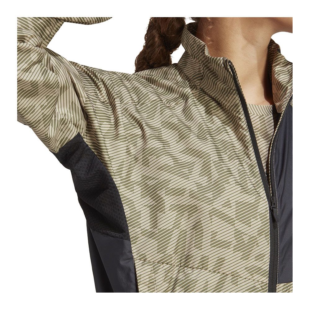 Adidas Performance TRAIL WINDBREAKER - Veste Femme savann/focoli