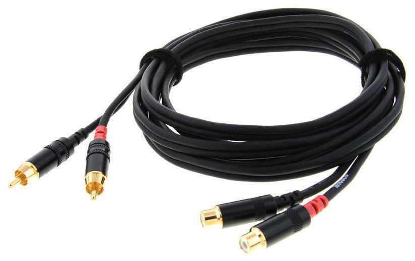 Audio-Kabel CFU 3 CE Cinch - Cinch 3 mVerlängerungskabel