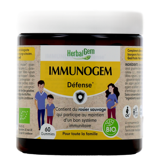 Herbalgem Immunogem : défenses naturelles - Gemmothérapie concentrée