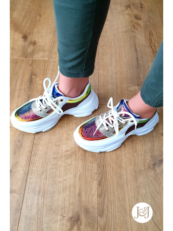 Baskets plateforme 'Izia'