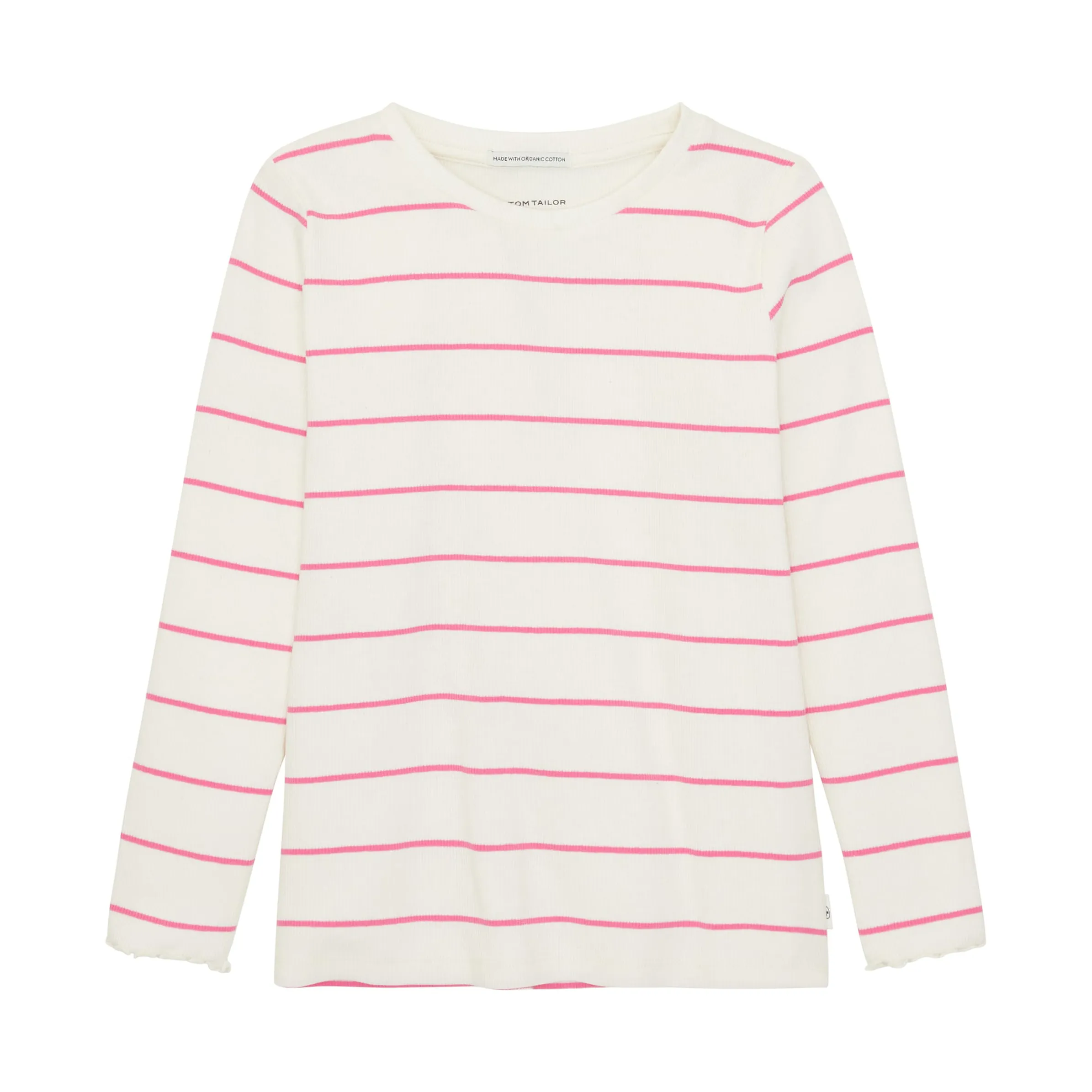 Mädchen Longsleeve im Ringelmuster