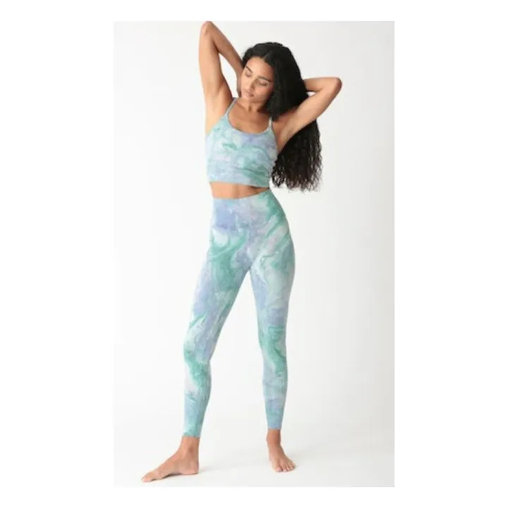 Electric & Rose Legging Sunset Marble | Vert Jade