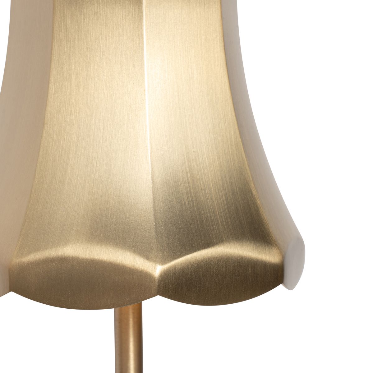 Retro tafellamp goud oplaadbaar IP44 - Granny
