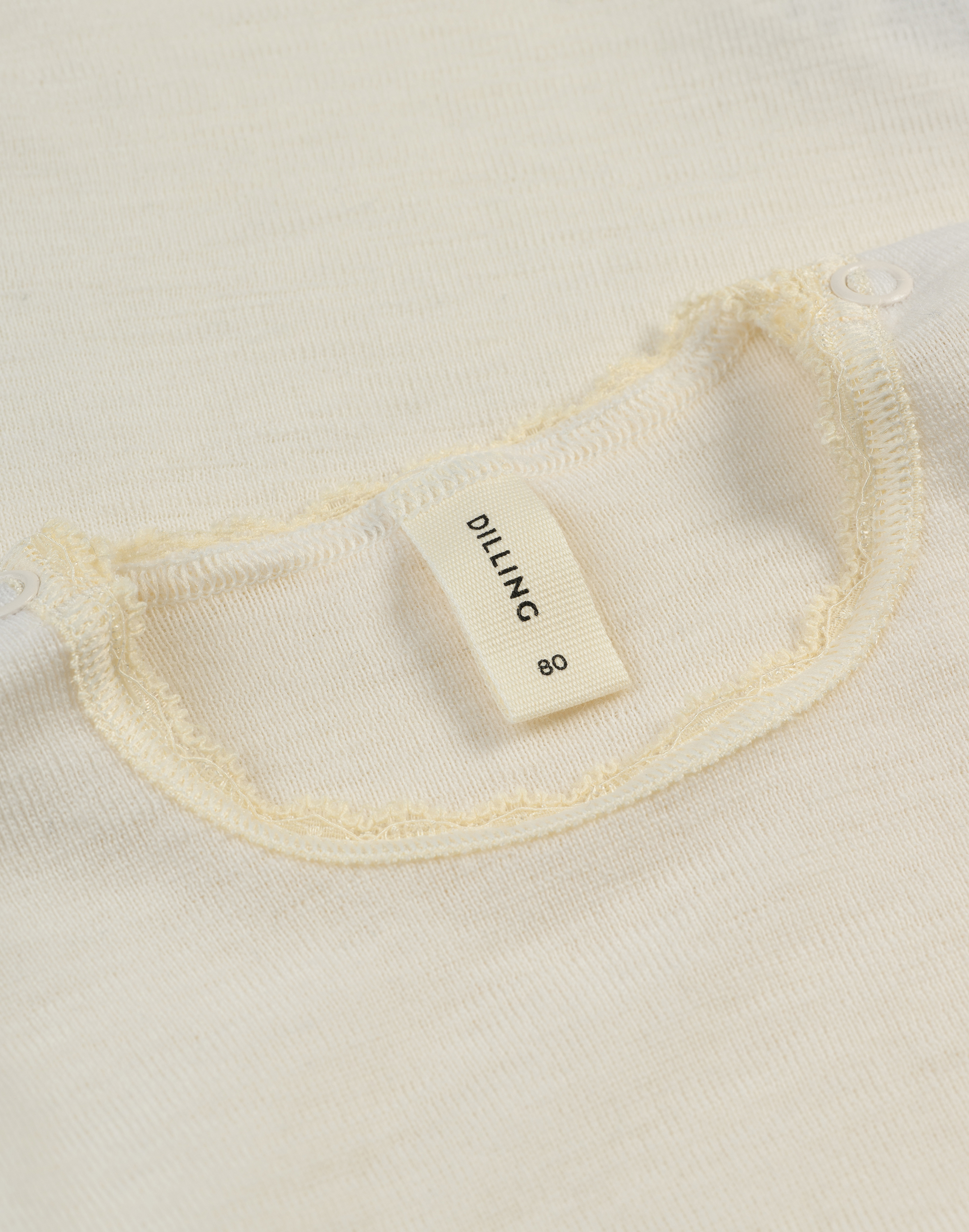 Romper met lange mouw van merinowol voor baby’s