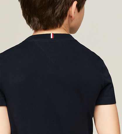 Tommy Hilfiger T-shirt - Print Regular - Desert Sky