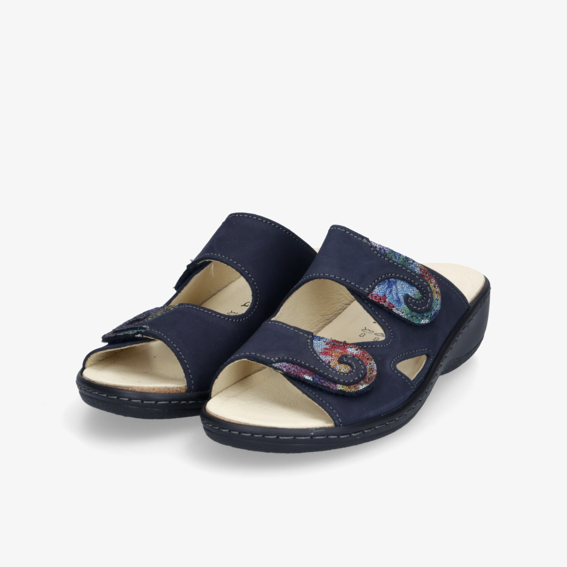 belvida Damen Hausschuhe blau