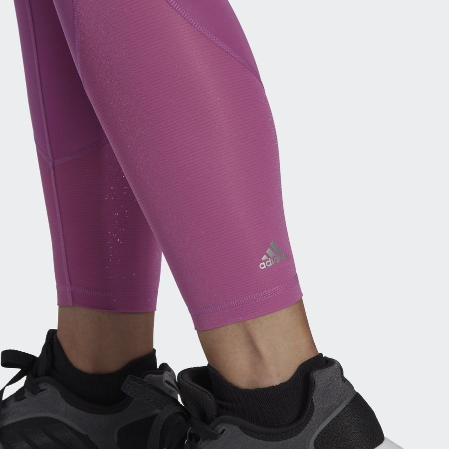adidas Leggings Optime Shine - Rose Femme
