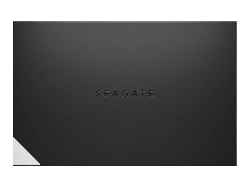 Seagate One Touch with hub STLC8000400 - Harddisk - 8 TB - ekstern (stationær) - USB 3.0 - sort - med Seagate Rescue Data Recovery