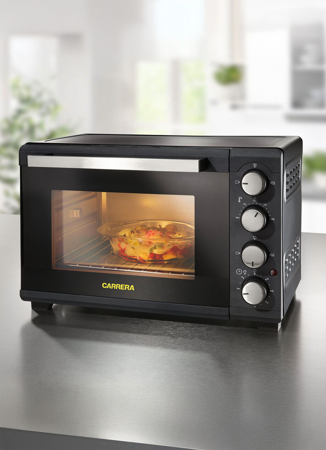 Carrera Backofen mit 25-Liter-Garraum