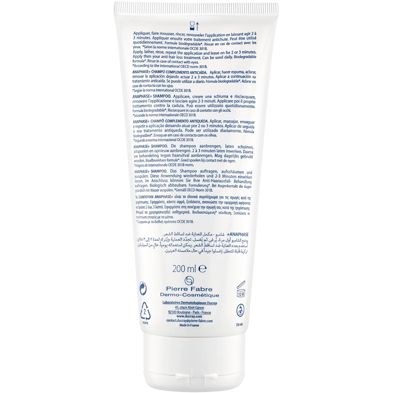 DUCRAY Anaphase+ Anti-Hair Loss Complement Shampoo 200 ml