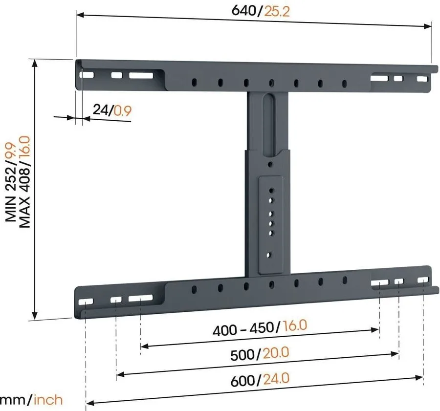 Vogel's TVA 6950 Supports TV