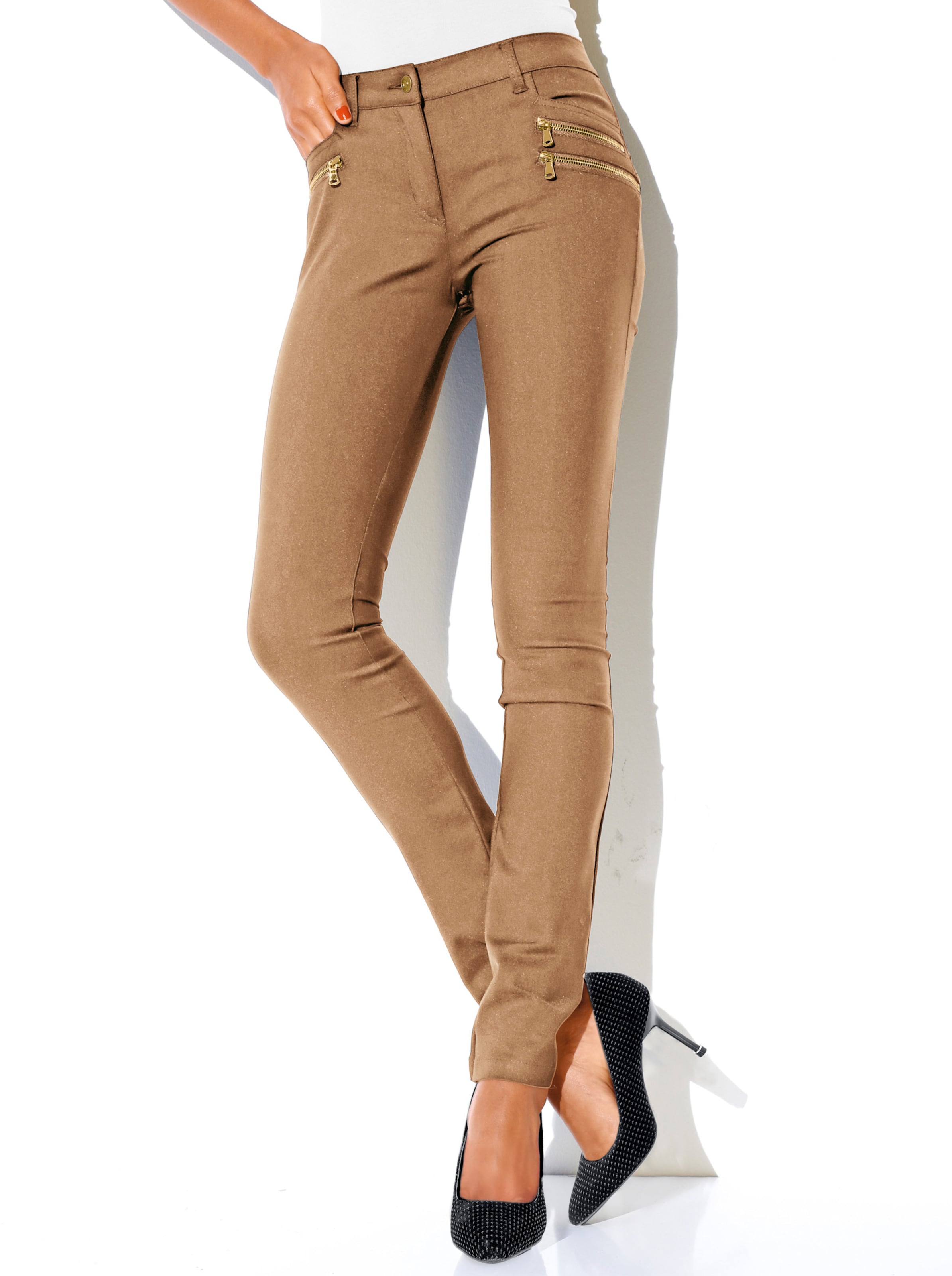 heine Hose in camel